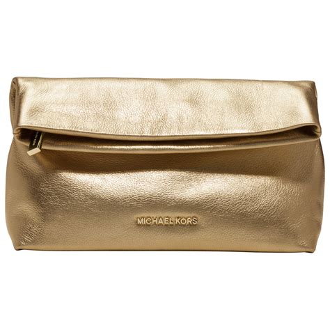 michael michael kors medium fold over clutch|Michael Kors evening clutch.